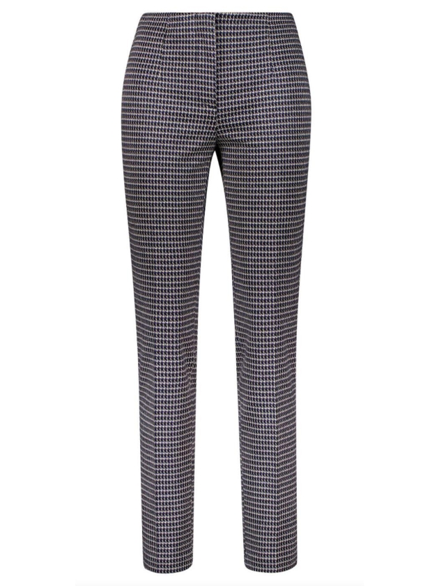 Gardeur Hose Zigarette Slim 4067 Blau