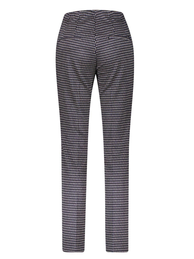 Gardeur Hose Zigarette Slim 4067 Blau
