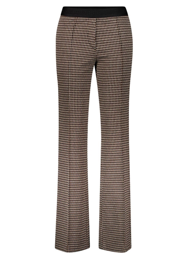 Gardeur Hose Bootcut Slim 1026 Braun