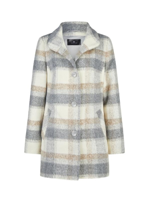 Lebek Jacke(Wolle) 920 Silver grey/beige/ecru