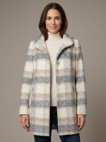 Lebek Jacke(Wolle) 920 Silver grey/beige/ecru