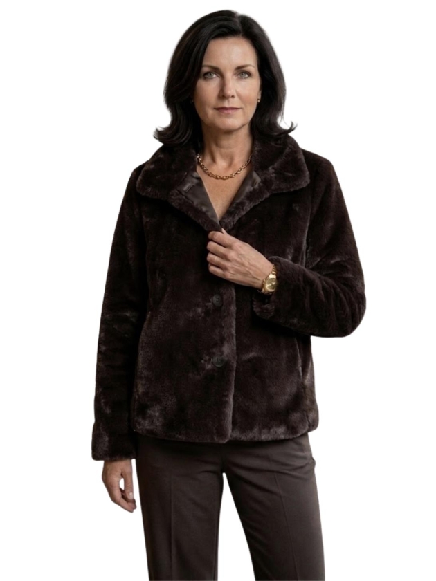 Lebek Jacke 396 Dark brown