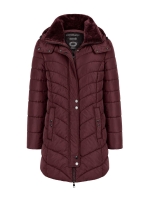 Lebek Jacke mit Webpelz 596 Burgundy