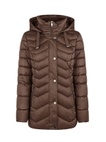 Lebek Jacke m. Kapuze 343 Nougat