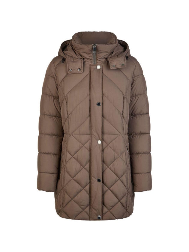 Lebek Jacke m. Kapuze 343 Nougat