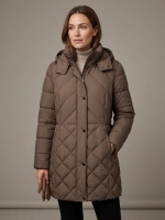 Lebek Jacke m. Kapuze 343 Nougat