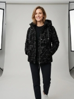 Lebek Jacke m. Kapuze 999 Black
