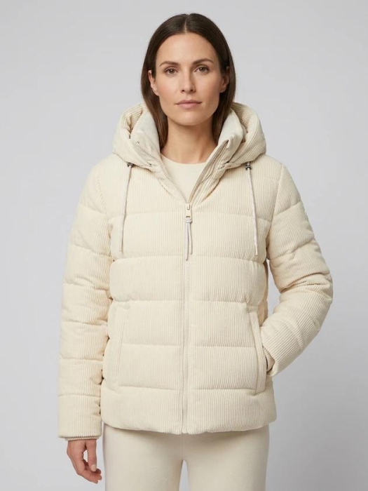 Lebek Jacke m. Kapuze 125 Cream