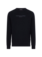 Cavallaro Murano R Neck Sweat 699 Dark blue