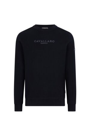 Cavallaro Murano R Neck Sweat 699 Dark blue
