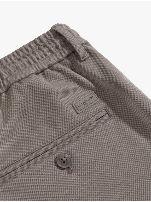 Cavallaro Zaverio Trousers 840006 Taupe melange