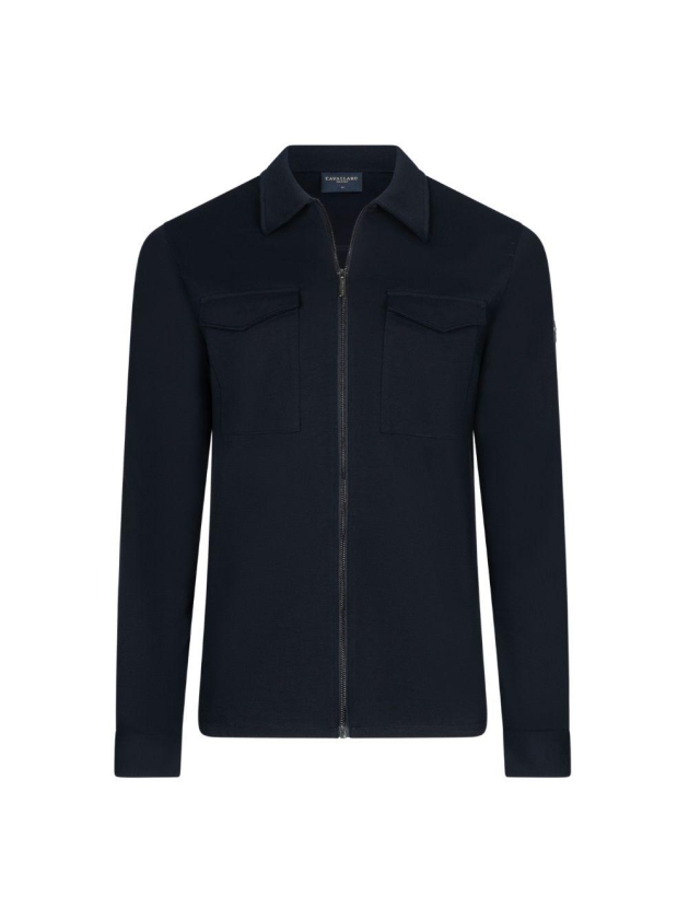 Cavallaro Zerino Overshirt 699 Dark blue