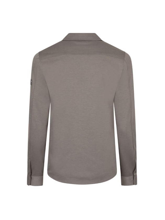 Cavallaro Zaverio Overshirt 840006 Taupe melange