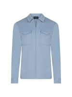 Cavallaro Zaverio Overshirt 600006 Light blue melange