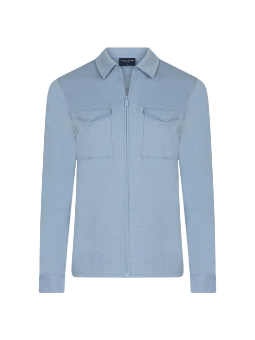 Cavallaro Zaverio Overshirt 600006 Light blue melange