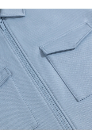 Cavallaro Zaverio Overshirt 600006 Light blue melange