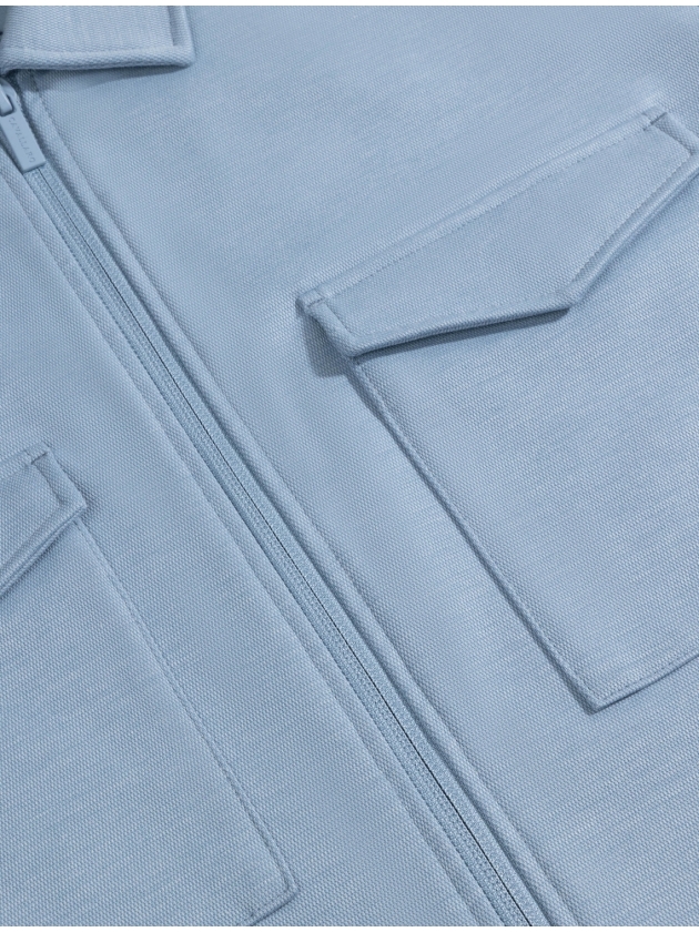 Cavallaro Zaverio Overshirt 600006 Light blue melange