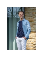 Cavallaro Zaverio Overshirt 600006 Light blue melange