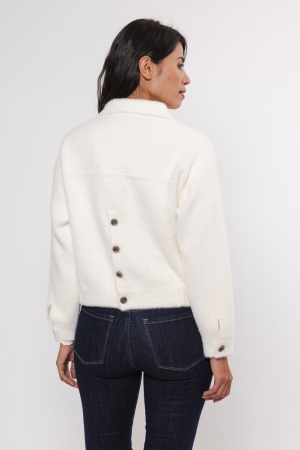 Rino en Pelle Boxy jacket 70 snow white