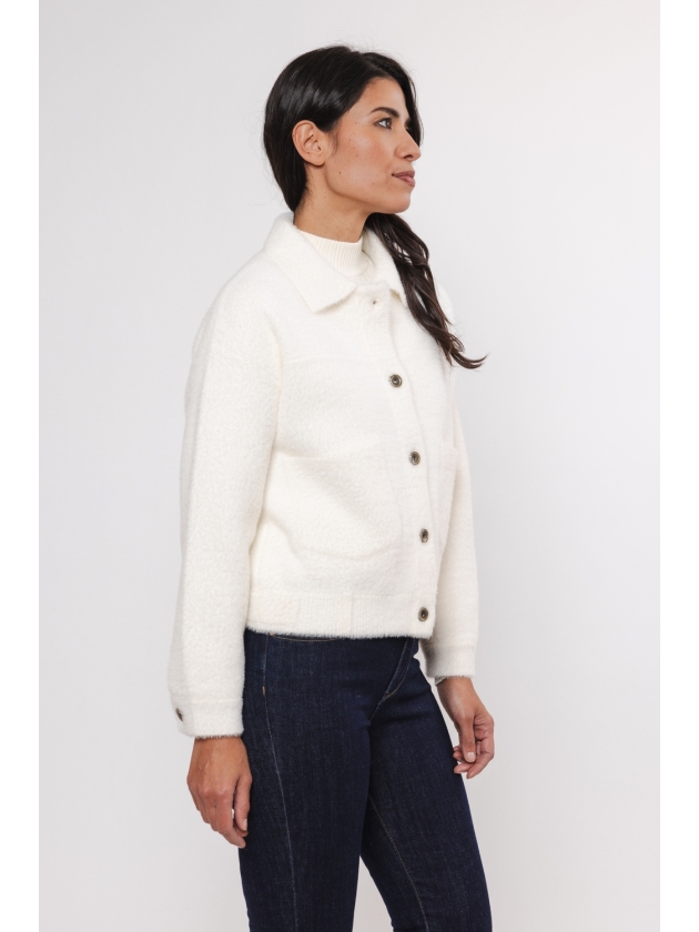 Rino en Pelle Boxy jacket 70 snow white