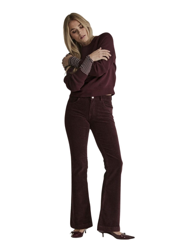 Parami Jade - Vintage Corduroy - 001 - Bla 434 Buegundy red
