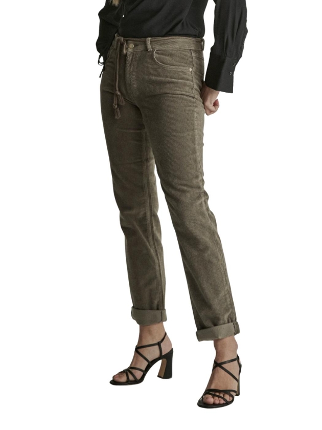 Parami Bobby - Vintage Corduroy - 001 - Bl 633 Khaki green