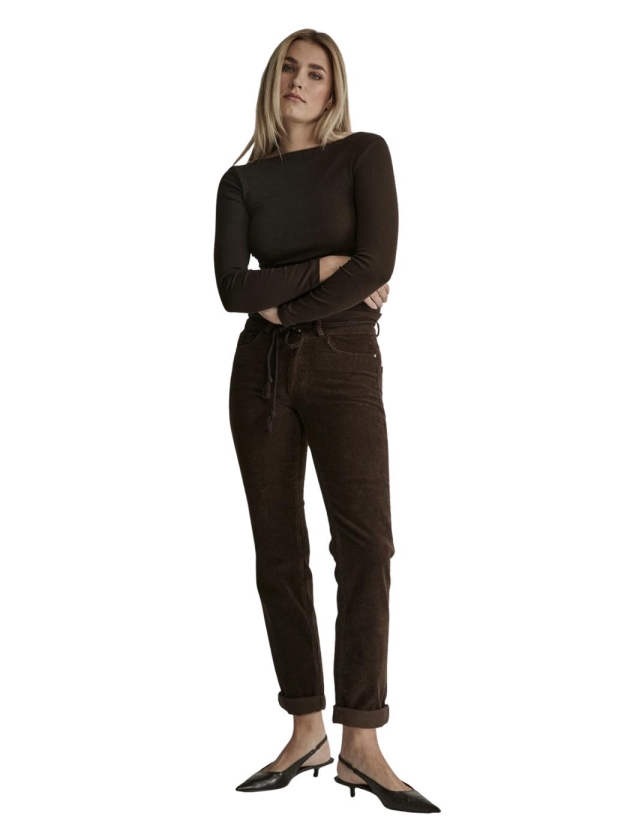 Parami Bobby - Vintage Corduroy - 001 - Bl 205 Deep brown