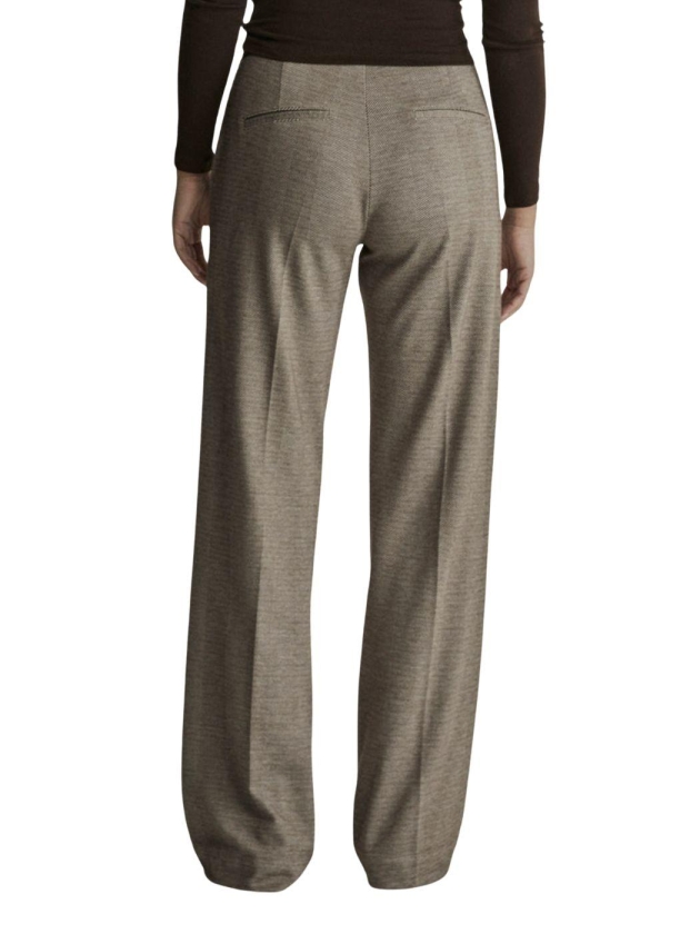 Parami Mira (Elastic) - Knitted Jacquards P221 Zigzag brown