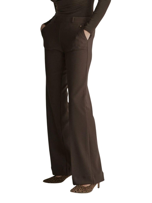 Parami Mira (Elastic) - Twill Jersey - 301 205 Deep brown