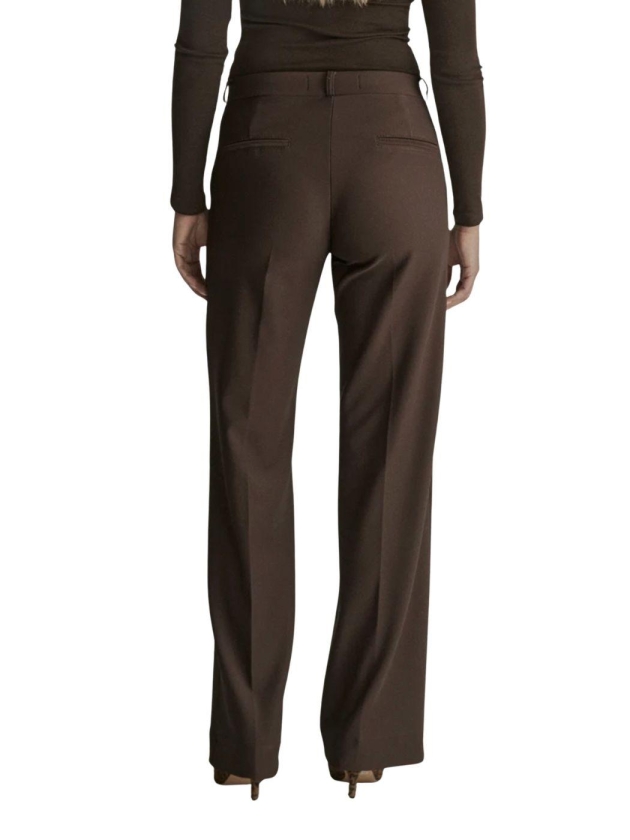 Parami Mira (Elastic) - Twill Jersey - 301 205 Deep brown