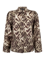 Tramontana Blouse Fading Diamonds 009992 Print browns