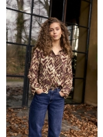 Tramontana Blouse Fading Diamonds 009992 Print browns