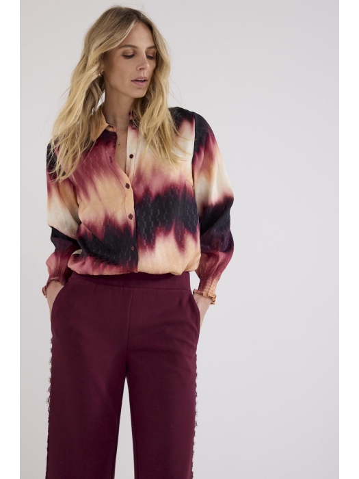 Tramontana Blouse Autumn Tie Dye 100005 Pomegrante