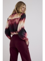 Tramontana Blouse Autumn Tie Dye 100005 Pomegrante