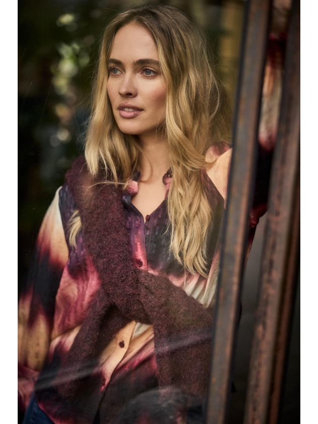 Tramontana Blouse Autumn Tie Dye 100005 Pomegrante