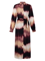 Tramontana Dress Autumn Tie Dye 100005 print pomegranate