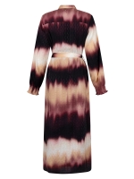 Tramontana Dress Autumn Tie Dye 100005 print pomegranate