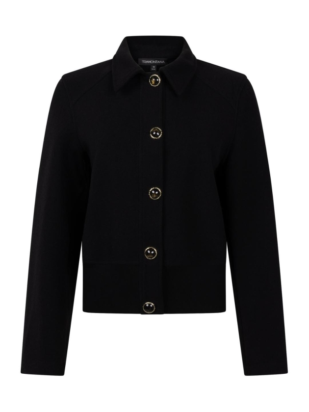 Tramontana Jacket Rib Bottom 009000 Black