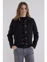 Tramontana Jacket Rib Bottom 009000 Black