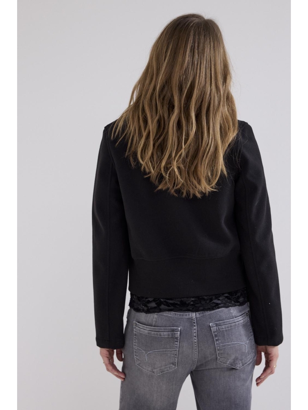 Tramontana Jacket Rib Bottom 009000 Black