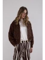 Tramontana Fancy Lace Jacket 002650 Chocolate