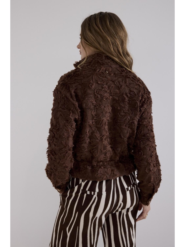 Tramontana Fancy Lace Jacket 002650 Chocolate
