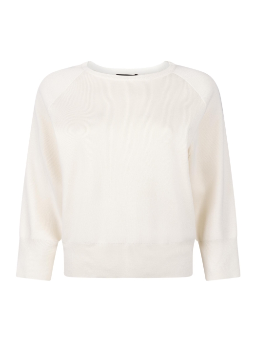 Tramontana Boat-Neck Jumper 001350 Snow