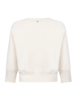 Tramontana Boat-Neck Jumper 001350 Snow