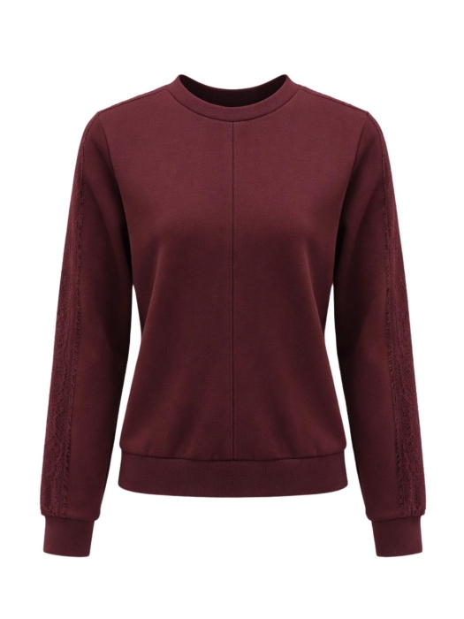 Tramontana Technical Sweat Jumper Lace 004580 Pomegranate