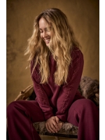 Tramontana Technical Sweat Jumper Lace 004580 Pomegranate