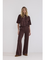 Tramontana Short-Sleeve Sweat Jumper 002650 Chocolate