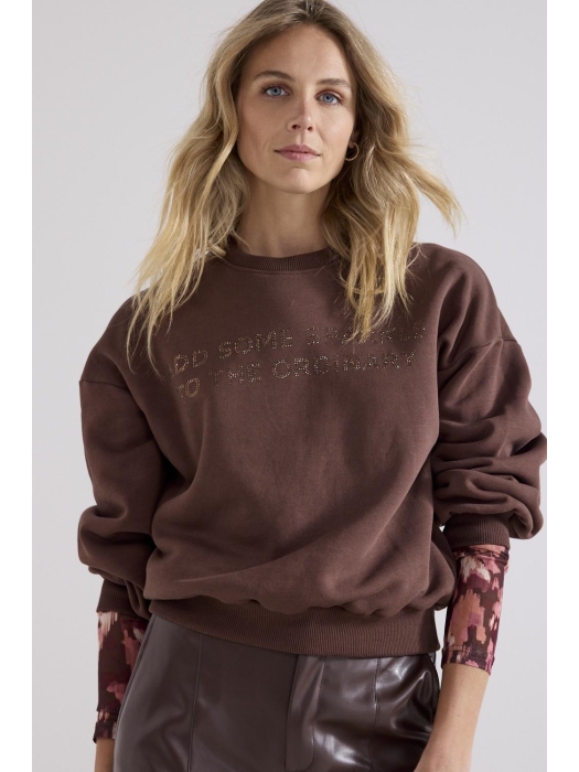 Tramontana Jumper Sparkle 002650 Chocolate