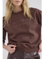 Tramontana Jumper Sparkle 002650 Chocolate