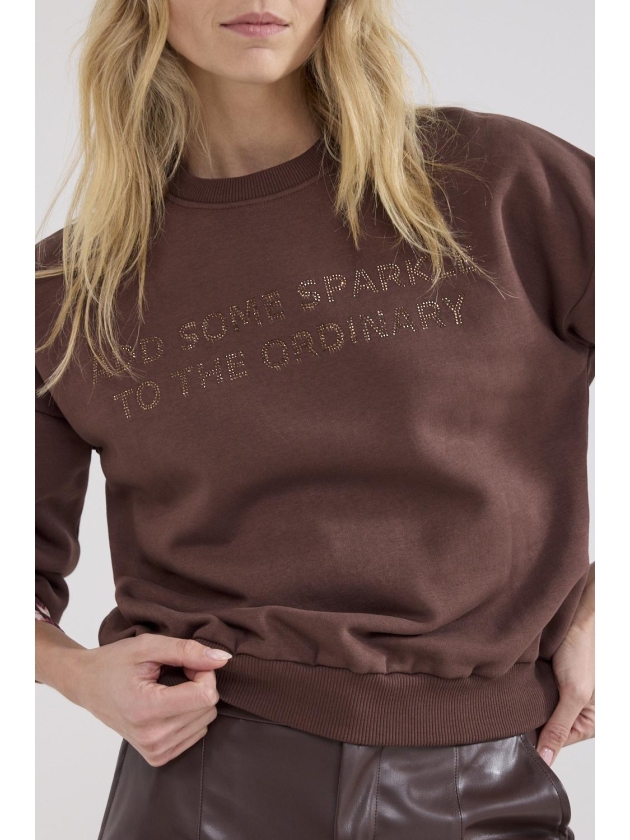 Tramontana Jumper Sparkle 002650 Chocolate